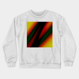 yellow blue red green abstract texture Crewneck Sweatshirt